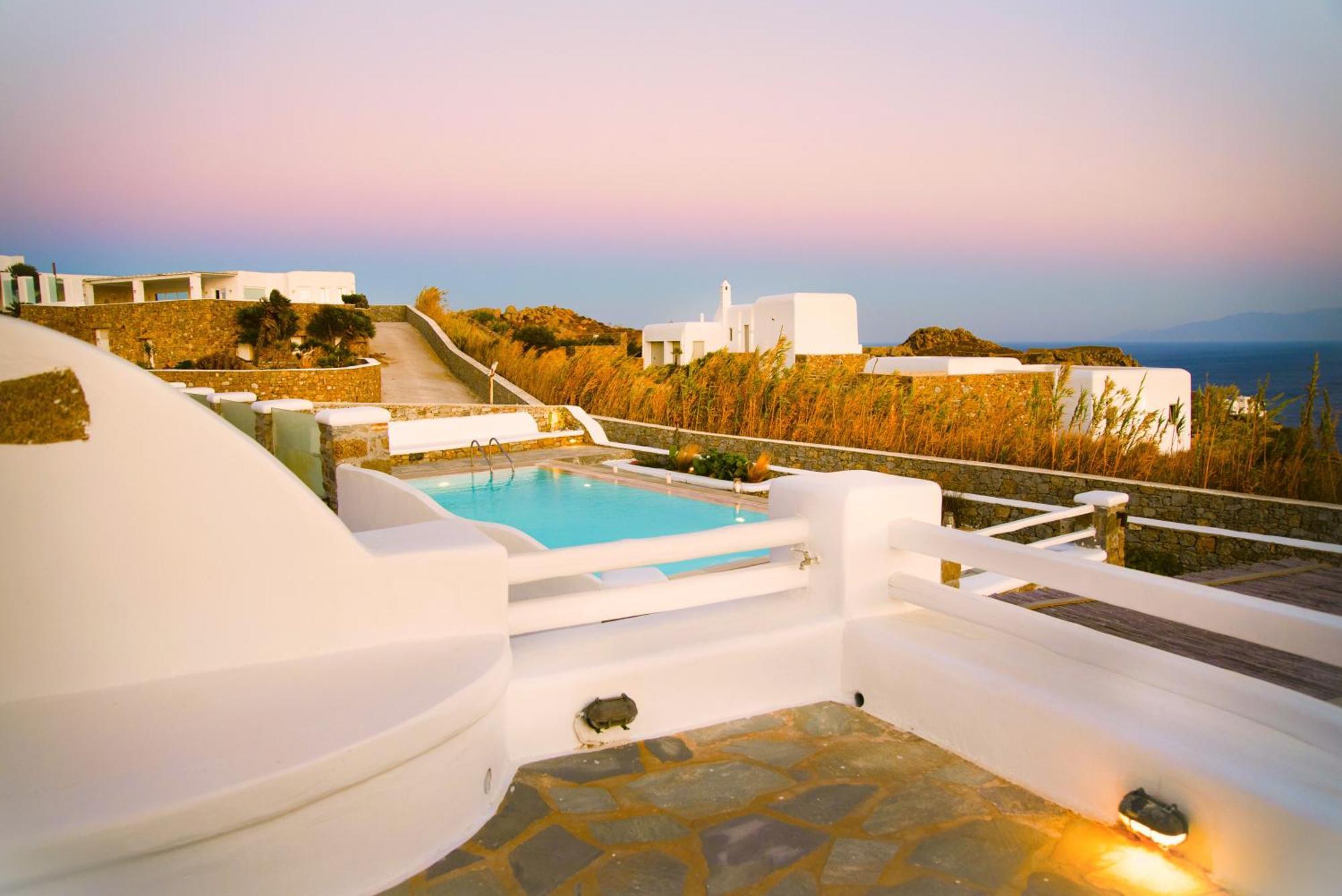 Mando Pool Villas W Sea Views - Five Bedrooms Super Paradise Beach  Exteriér fotografie