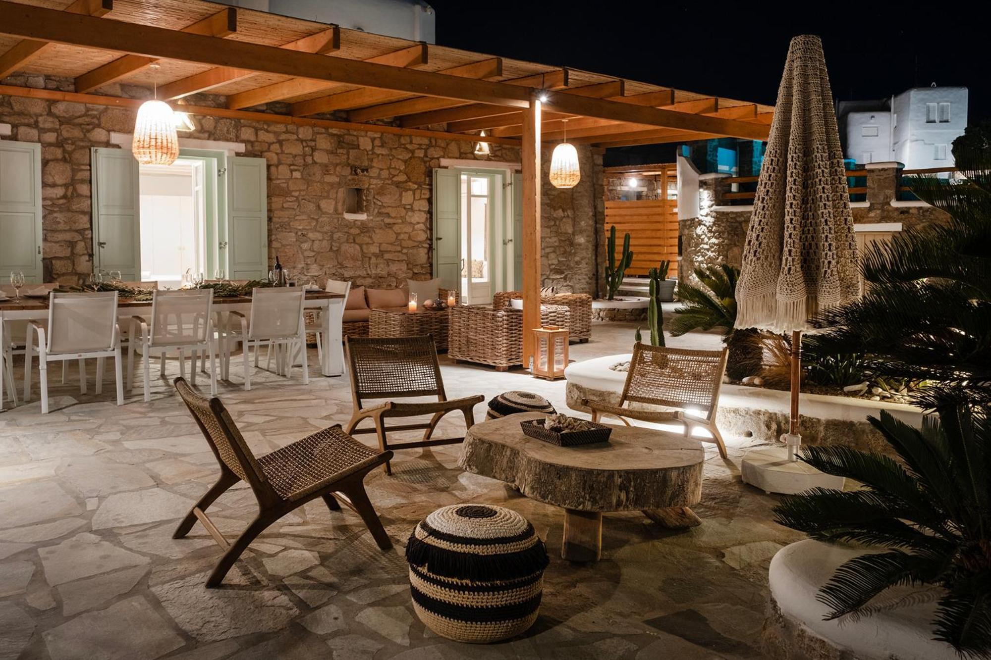 Mando Pool Villas W Sea Views - Five Bedrooms Super Paradise Beach  Exteriér fotografie