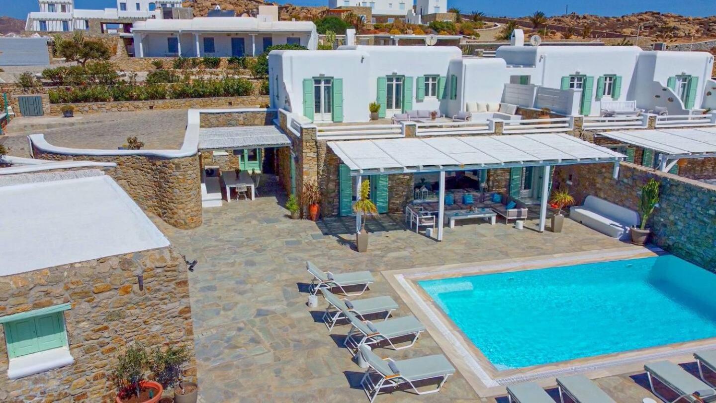 Mando Pool Villas W Sea Views - Five Bedrooms Super Paradise Beach  Exteriér fotografie