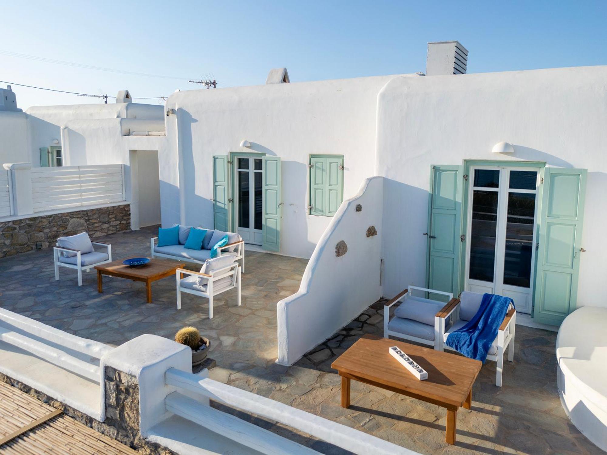 Mando Pool Villas W Sea Views - Five Bedrooms Super Paradise Beach  Exteriér fotografie
