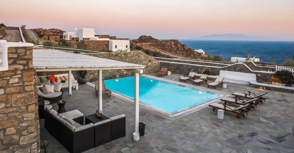 Mando Pool Villas W Sea Views - Five Bedrooms Super Paradise Beach  Exteriér fotografie