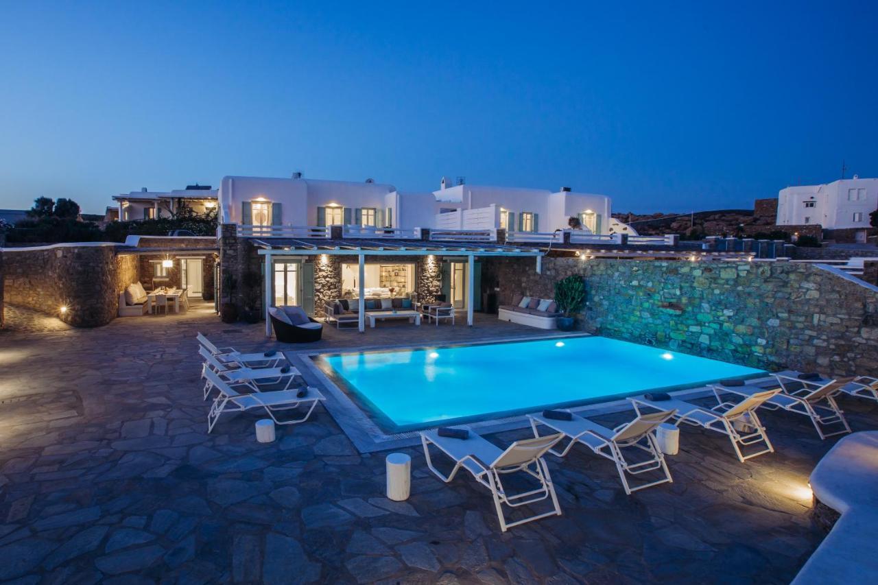 Mando Pool Villas W Sea Views - Five Bedrooms Super Paradise Beach  Exteriér fotografie